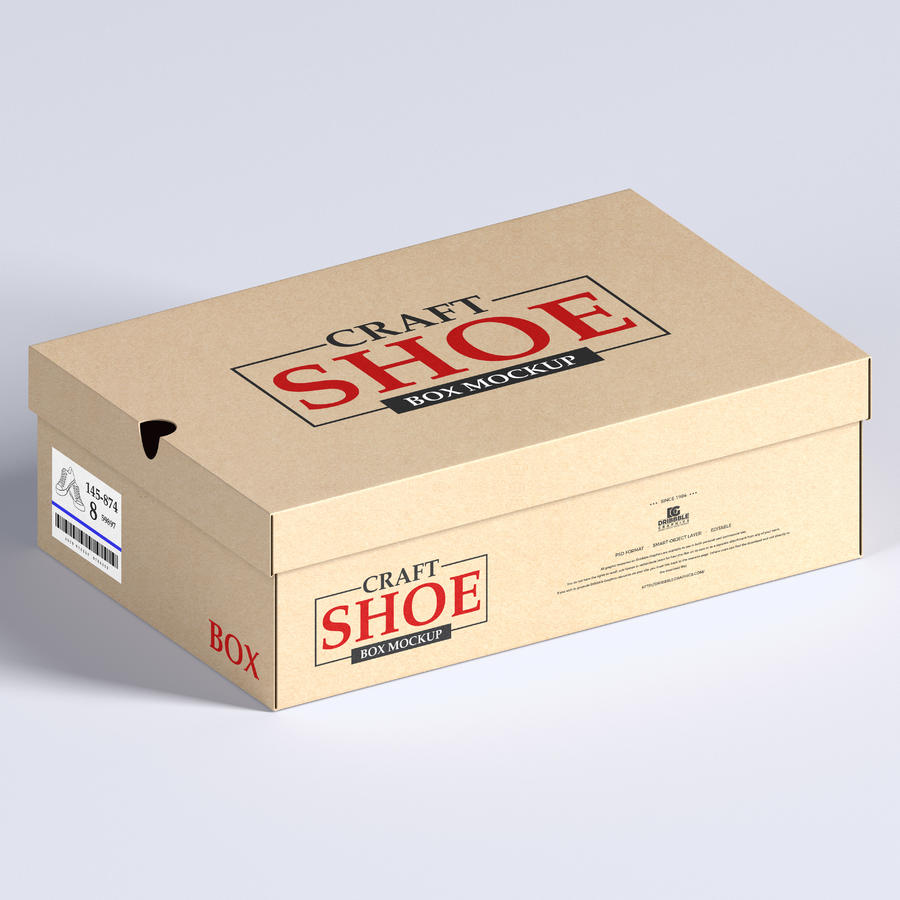 鞋盒包装样机