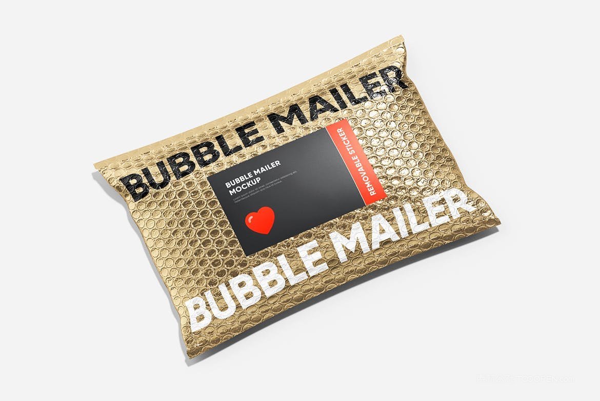 气泡邮寄包裹样机