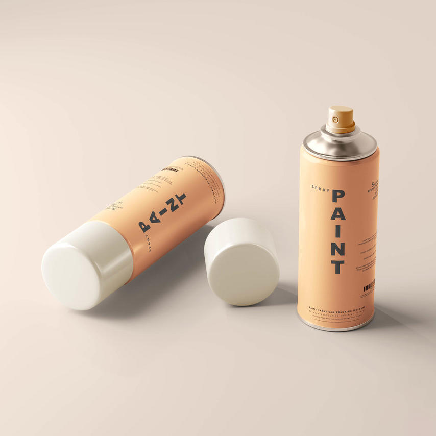 杀虫剂喷雾剂罐样机