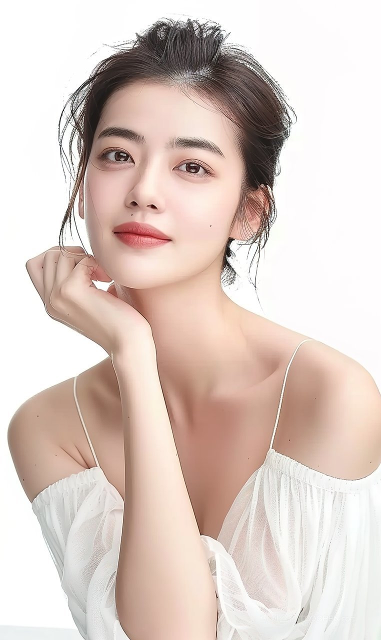 少女彩妆清纯活力魅力时尚美容优美美女