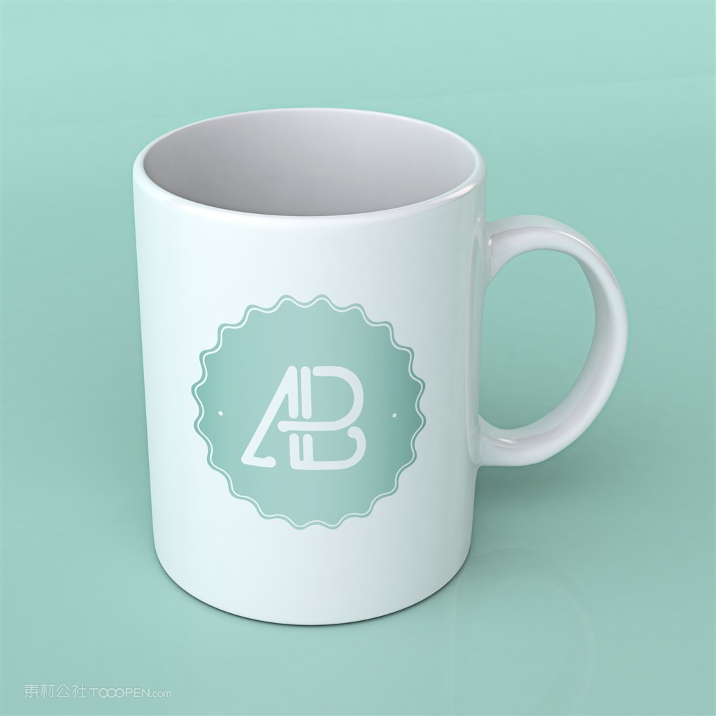 马克杯咖啡杯陶瓷杯水杯样机