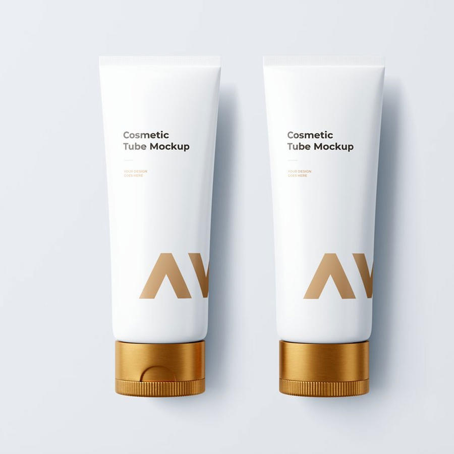 护肤品洗面奶包装样机