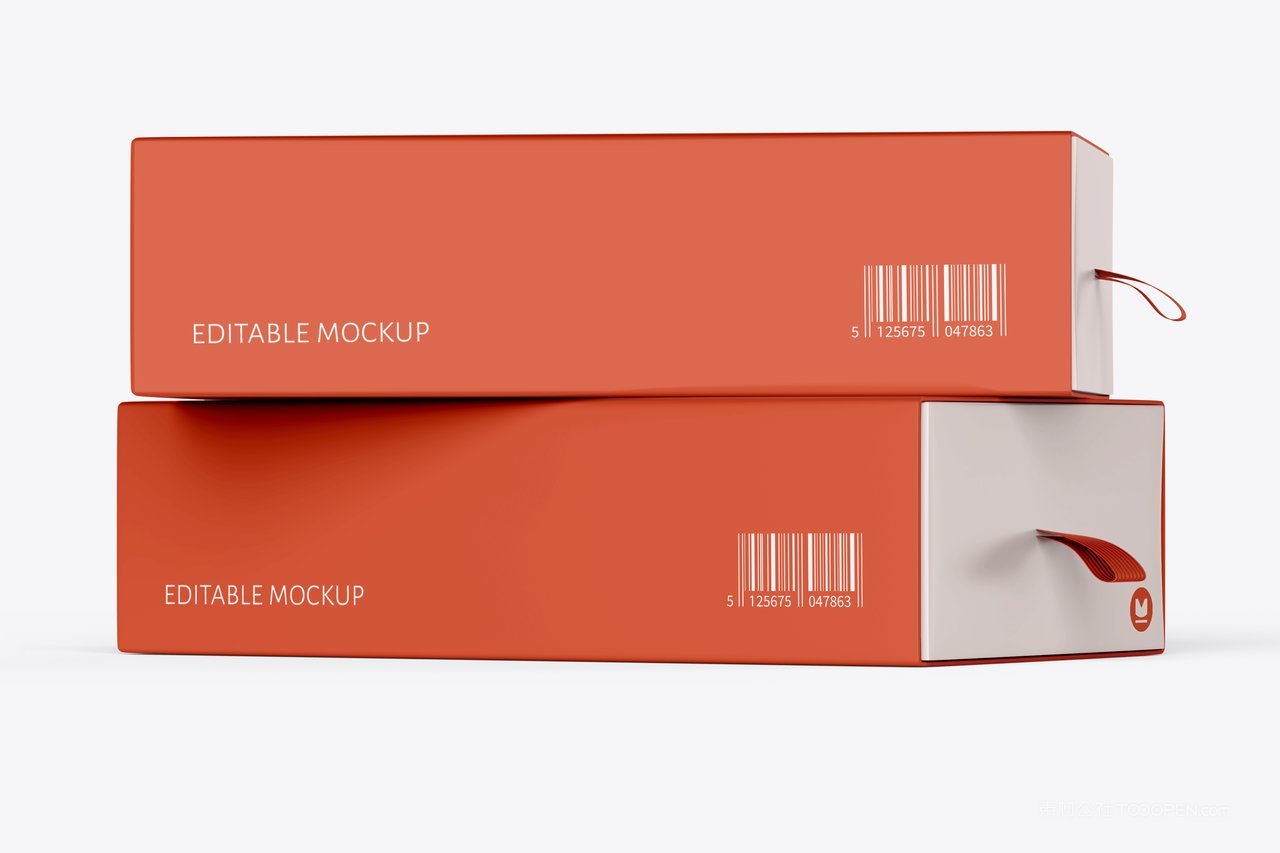 滑动盒包装样机