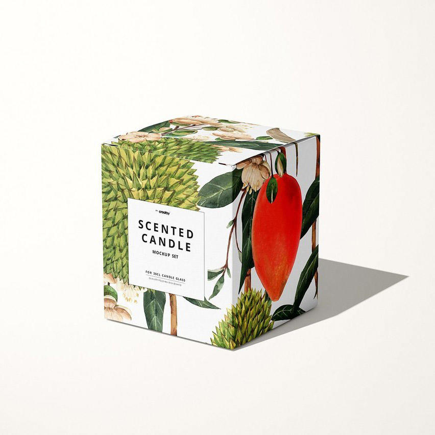 品牌香水纸盒样机