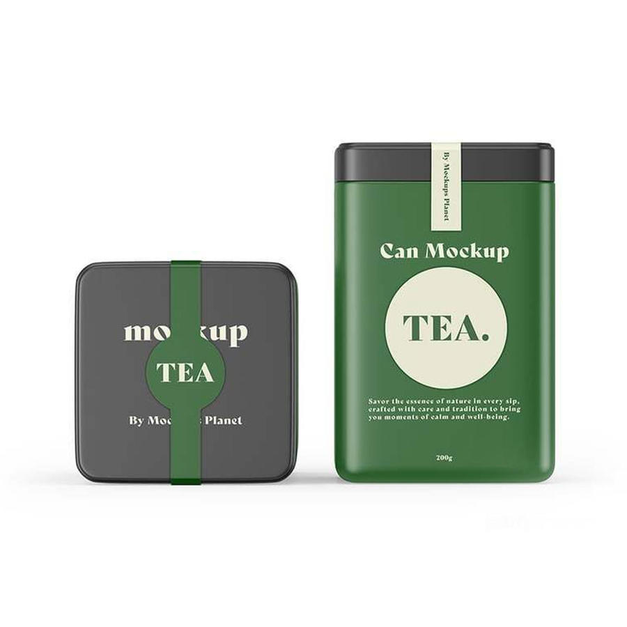 茶罐包装样机