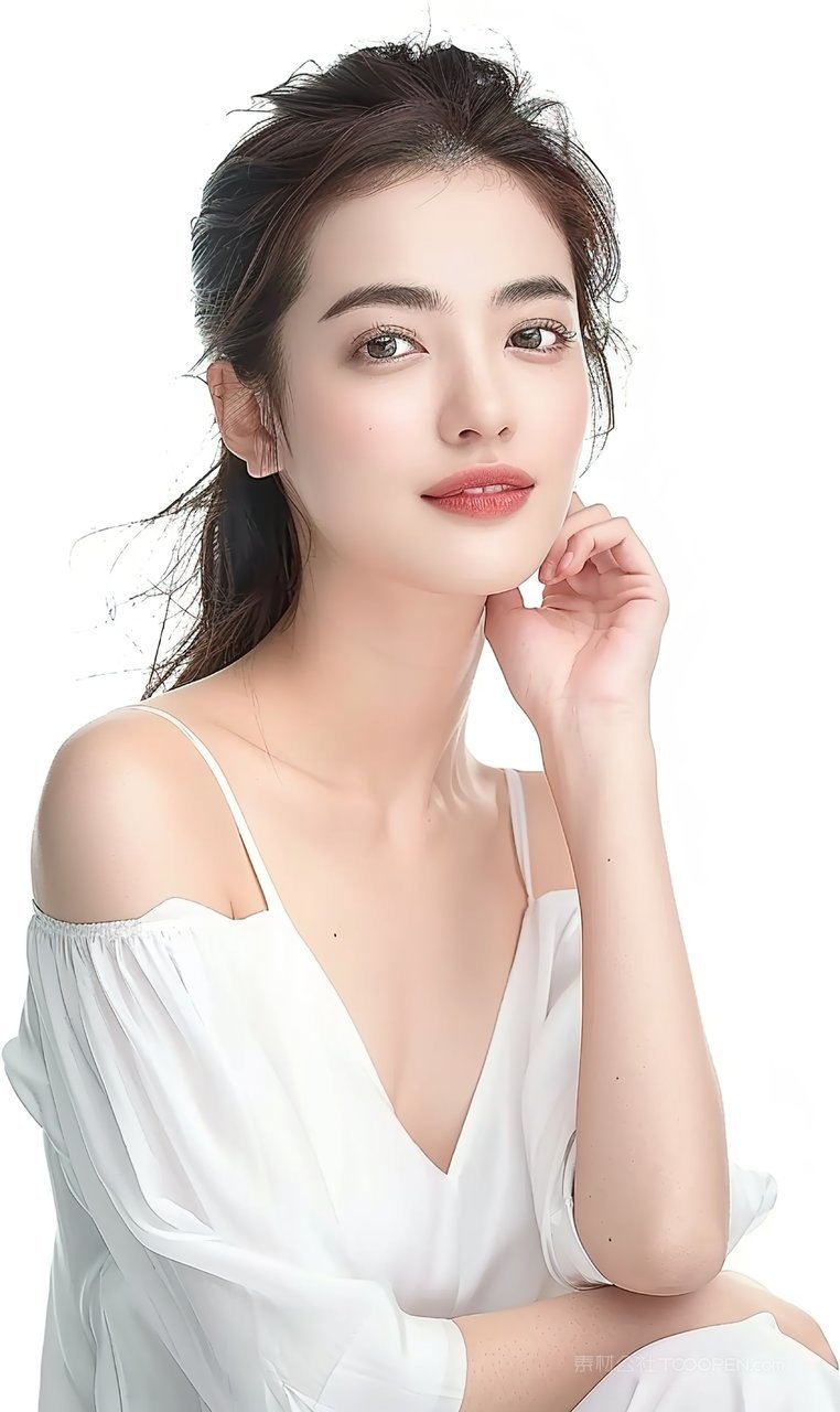 美容魅力活力彩妆清纯优美少女美女时尚