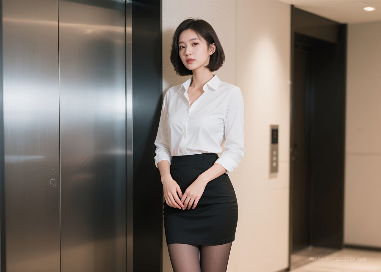 性感女性丝袜写真短裙美腿职业模特美女