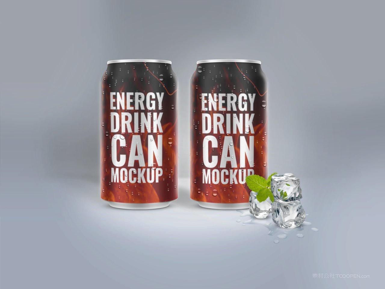 易拉罐样机psd素材模板