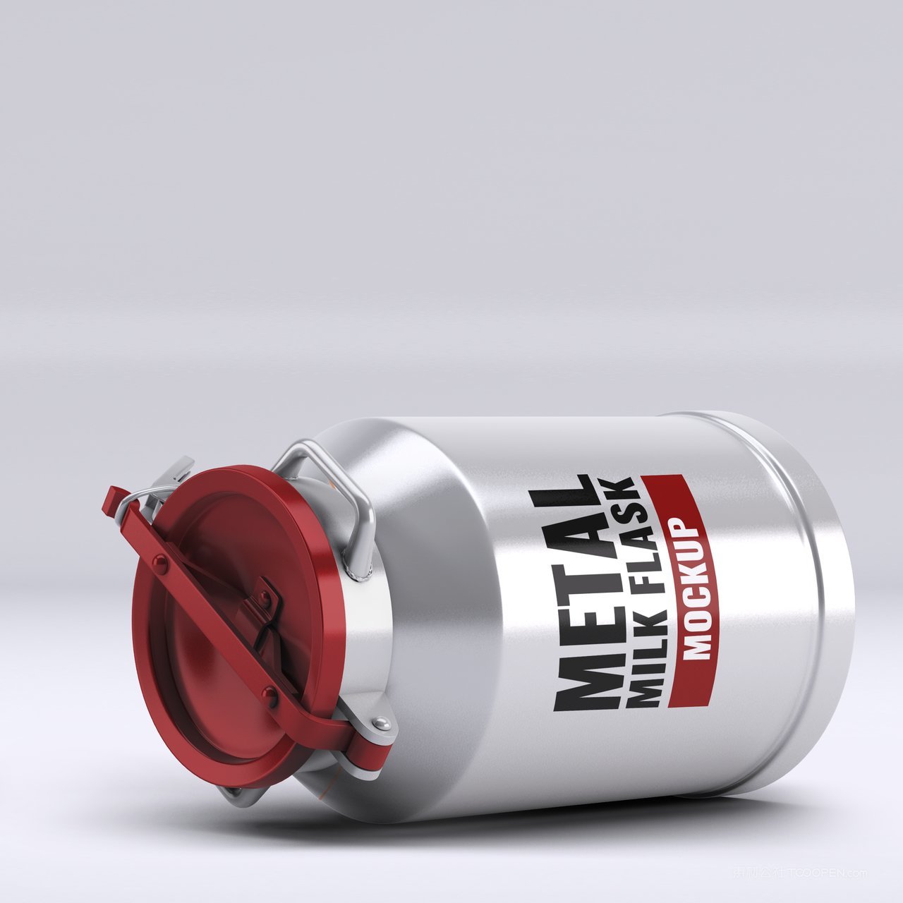金属奶瓶样机