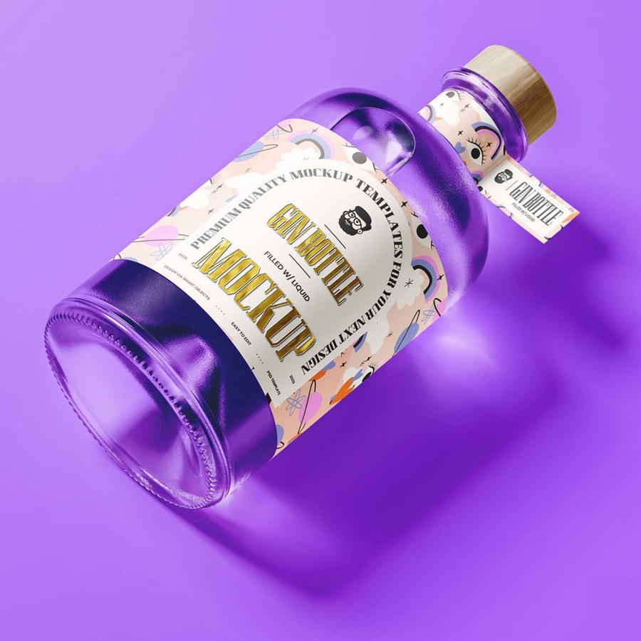 玻璃瓶包装样机