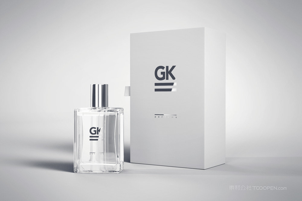 香水包装展示样机