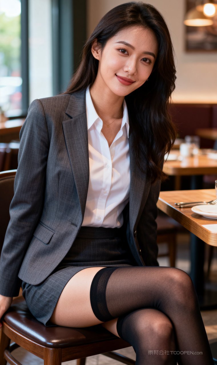 丝袜写真长腿短裙性感美女女性