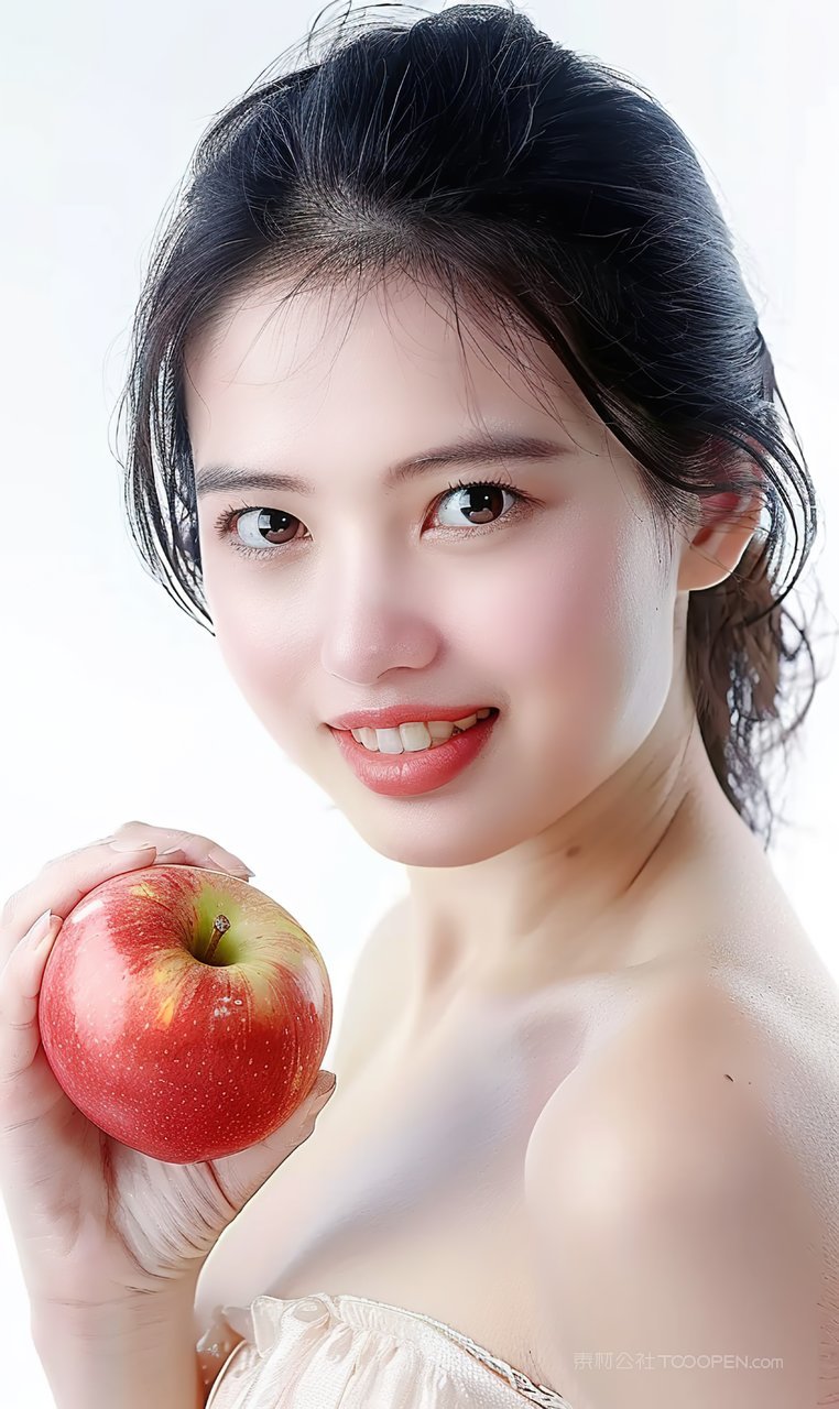 美容魅力美女清纯优美时尚彩妆