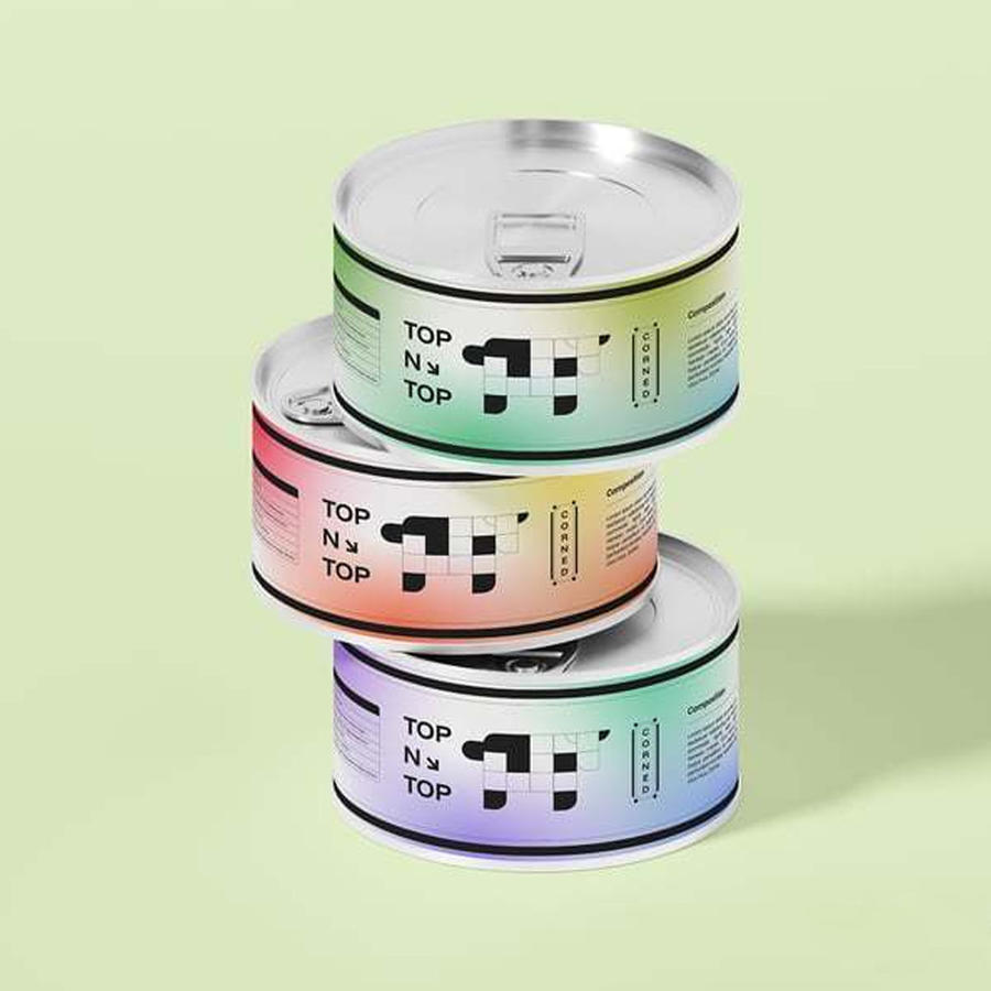 食品易拉罐样机