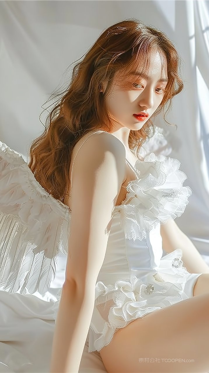 模特清纯美女甜美少女写真年轻