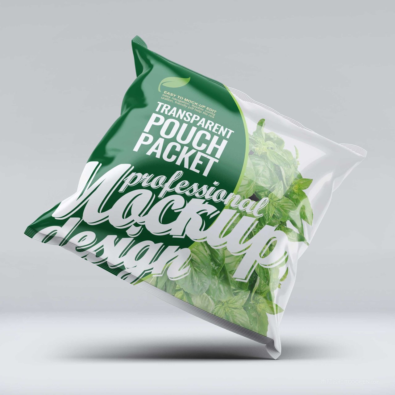 透明食品包装袋样机