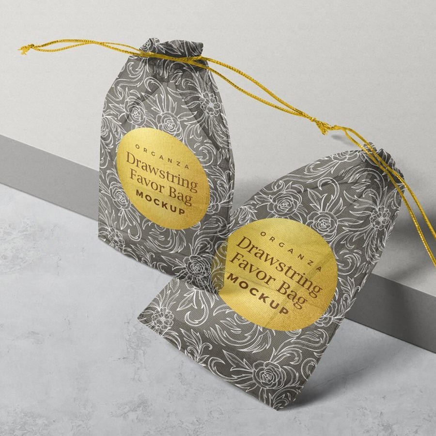 抽绳礼品袋样机