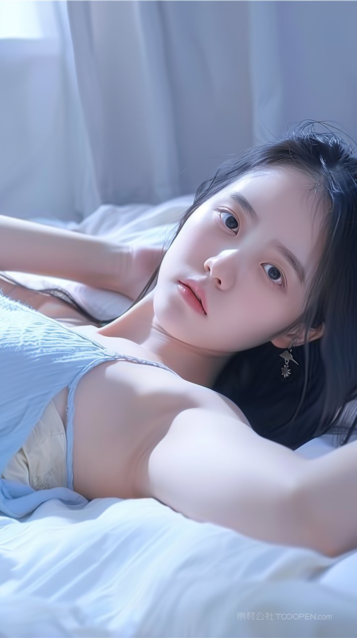 美女年轻清纯写真少女模特甜美