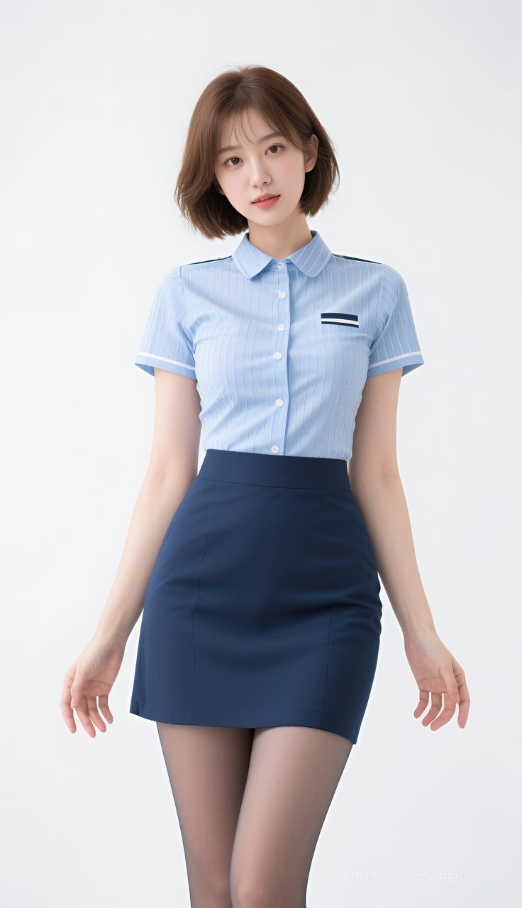 美女性感欧美模特美腿长腿短裙丝袜