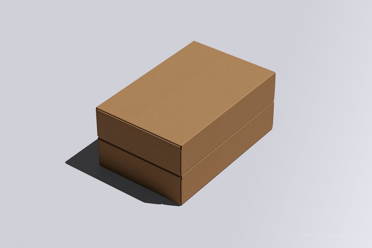 长方形包装盒样机