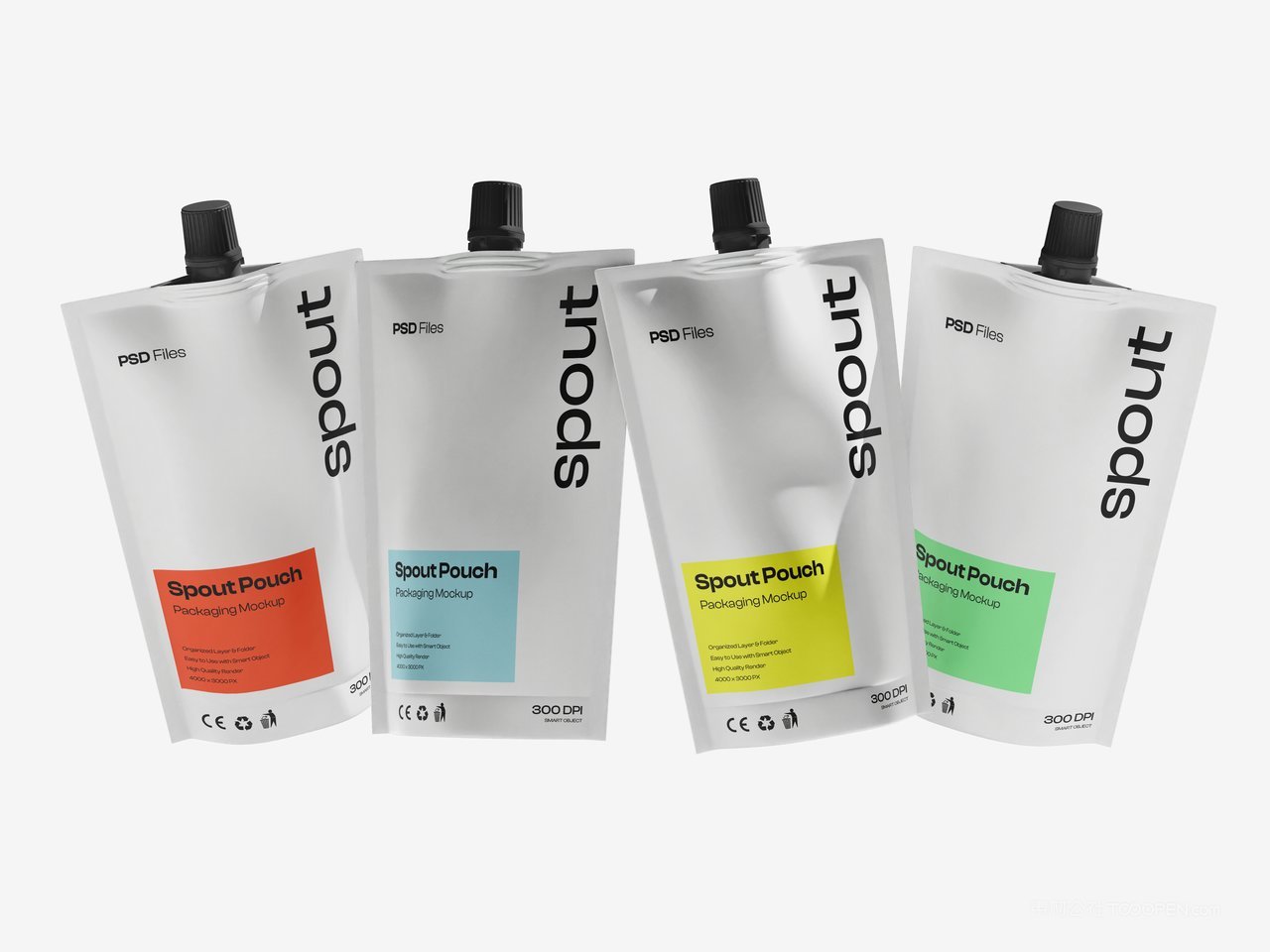 吸嘴袋包装样机