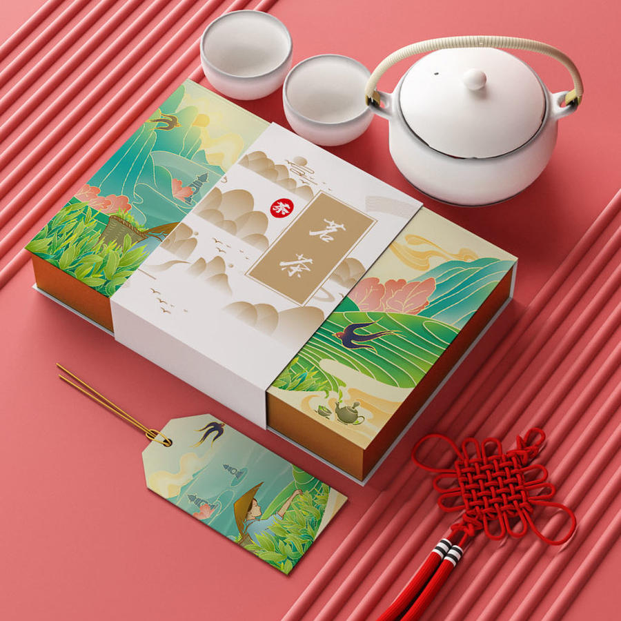 茶叶包装礼盒样机