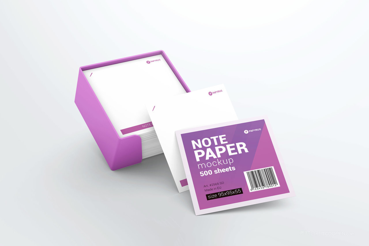 便签纸包装样机