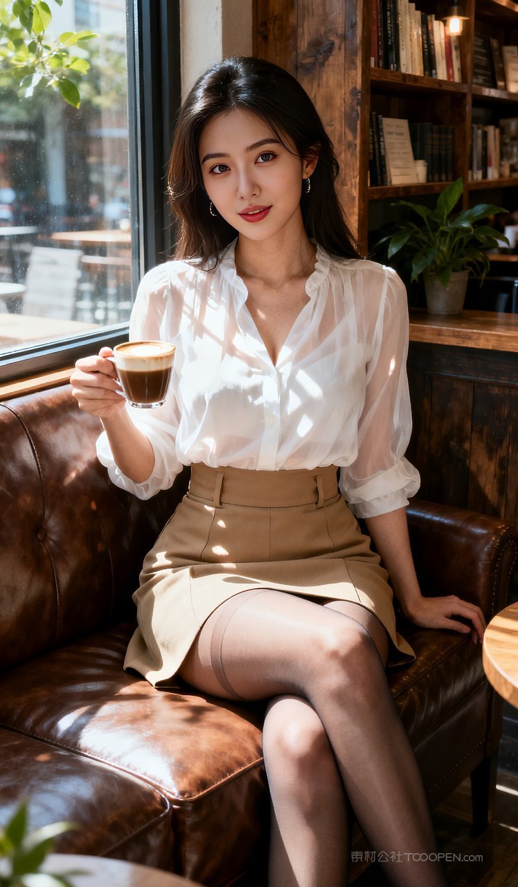 美腿时尚丝袜写真短裙少女性感美女