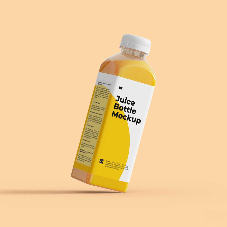 果汁饮料塑料瓶样机