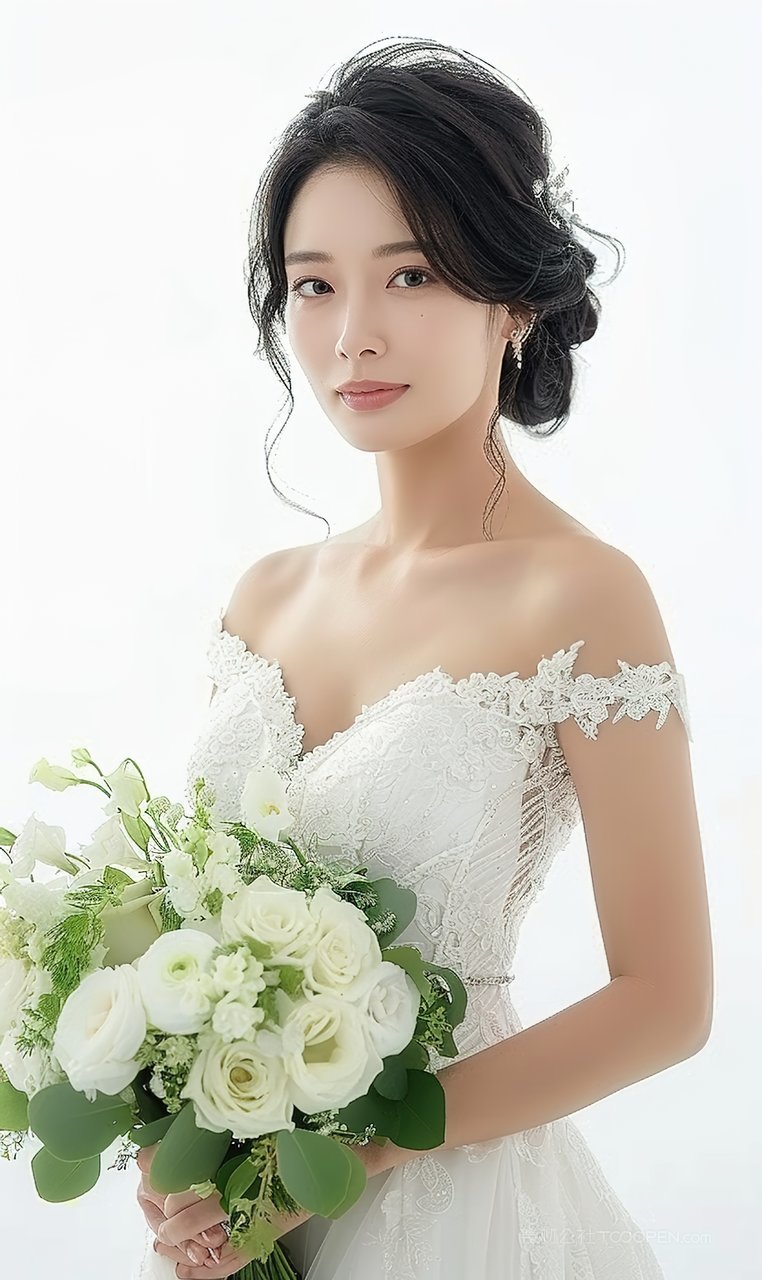 清纯时尚护肤女性个性美女美白青年