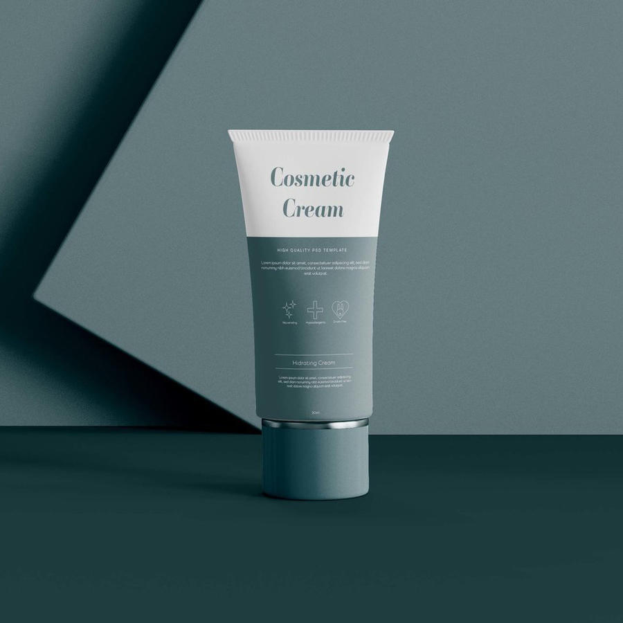 洗面奶软管样机