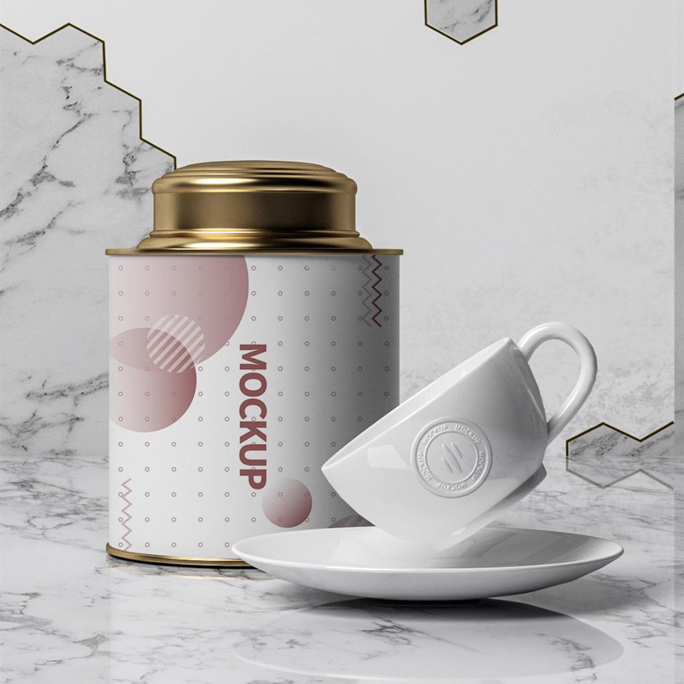 茶叶包装茶具画面替换样机