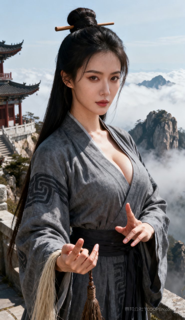 古风汉服丰腴美女美艳女性摄影性感