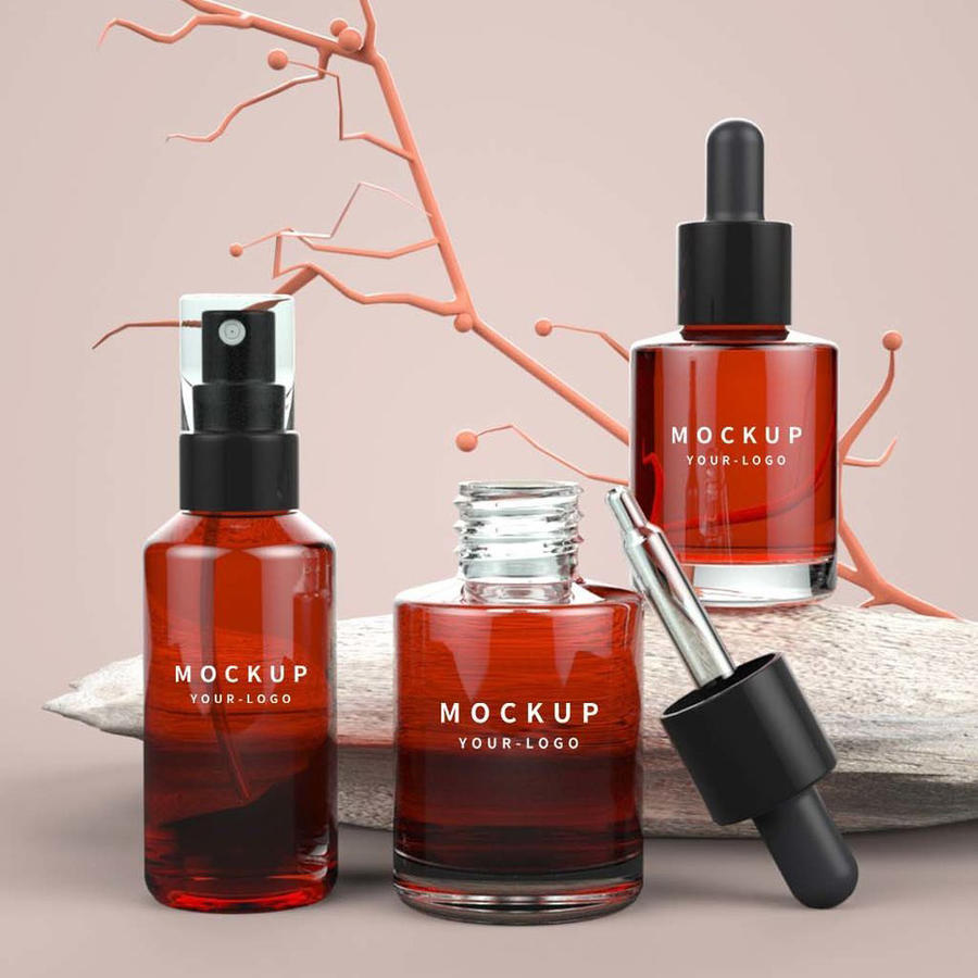 护肤品包装样机