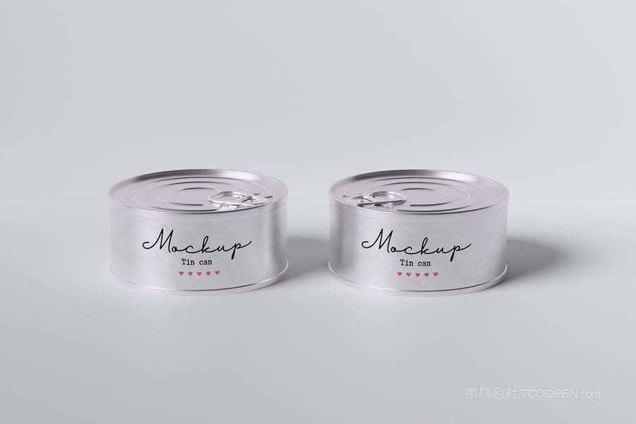 锡易拉罐食品样机