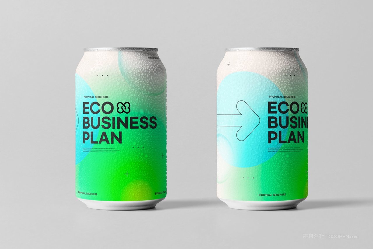 酒瓶饮料易拉罐样机