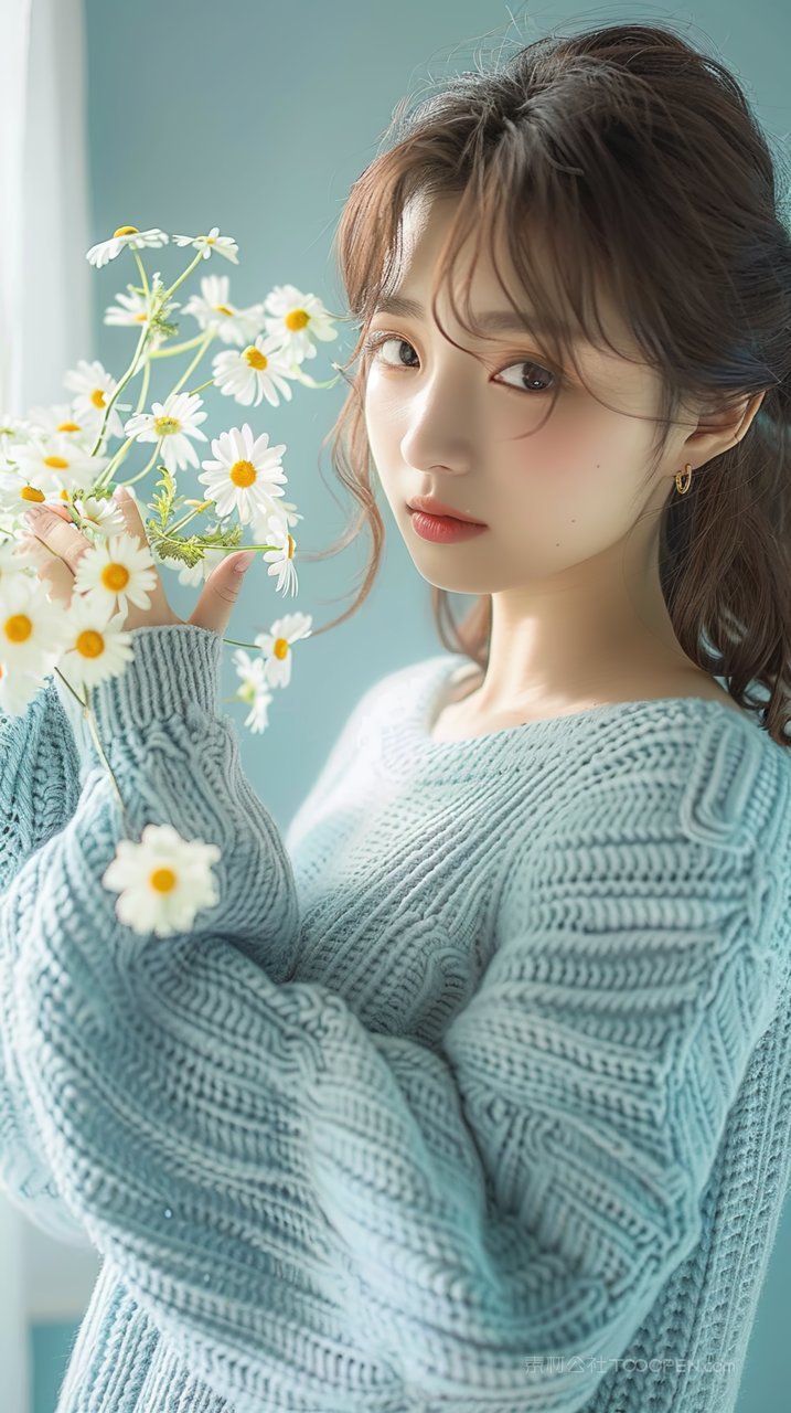 美女模特年轻写真少女清纯