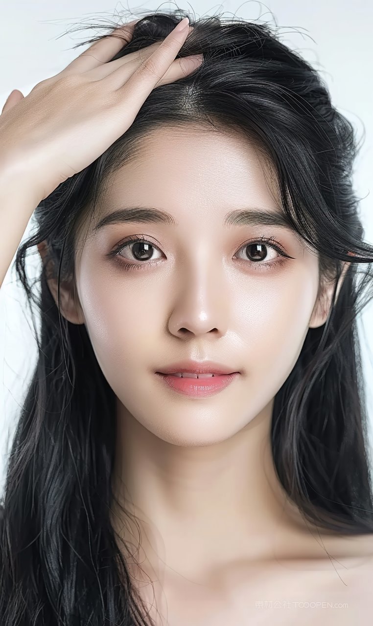 高清彩妆魅力美女女性美白清纯美容少女迷人