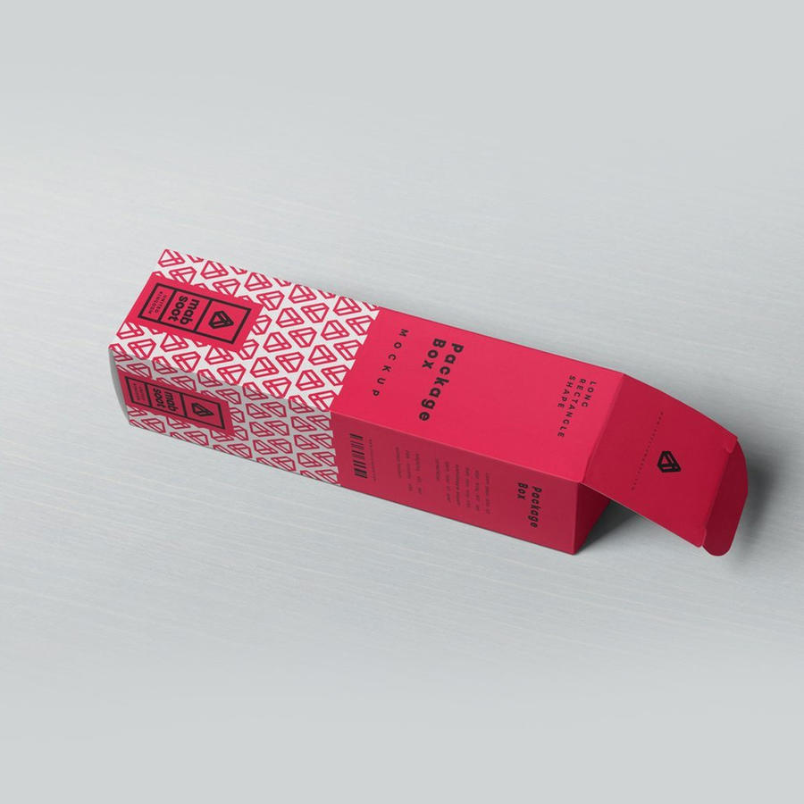 长形盒子包装样机