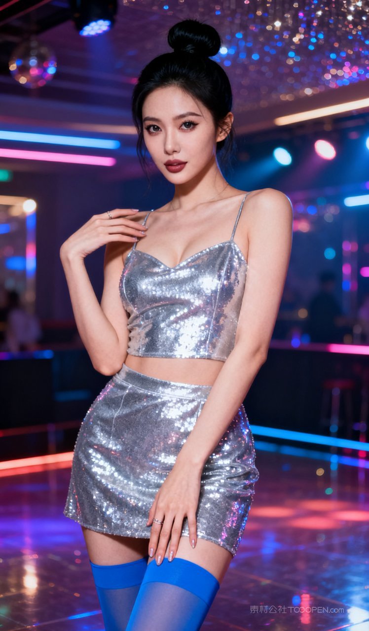 性感丝袜时尚气质美女短裙长腿