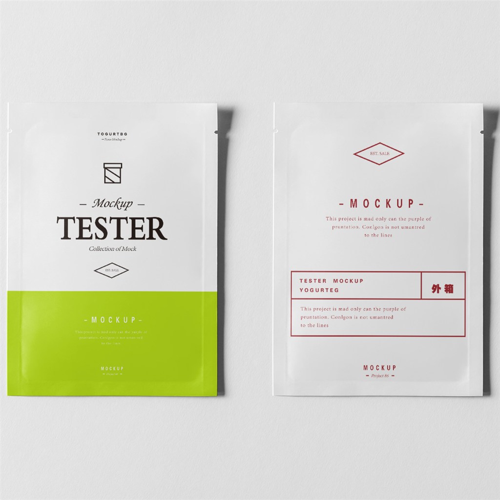 茶叶包装袋样机模板