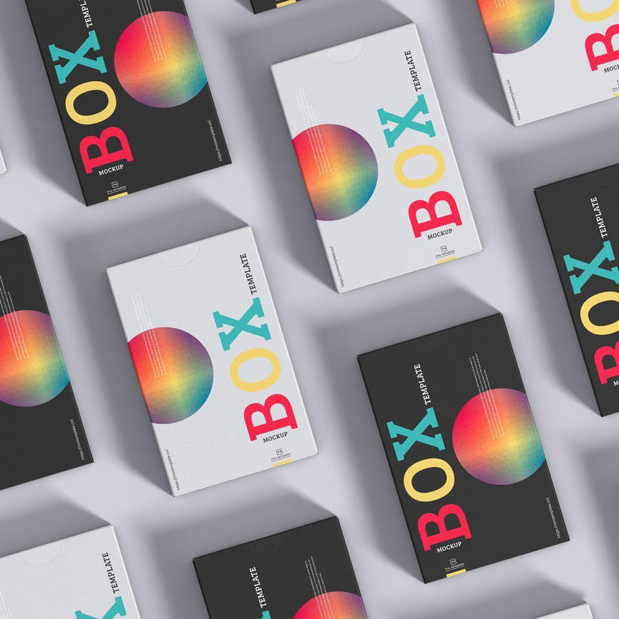 产品盒包装样机