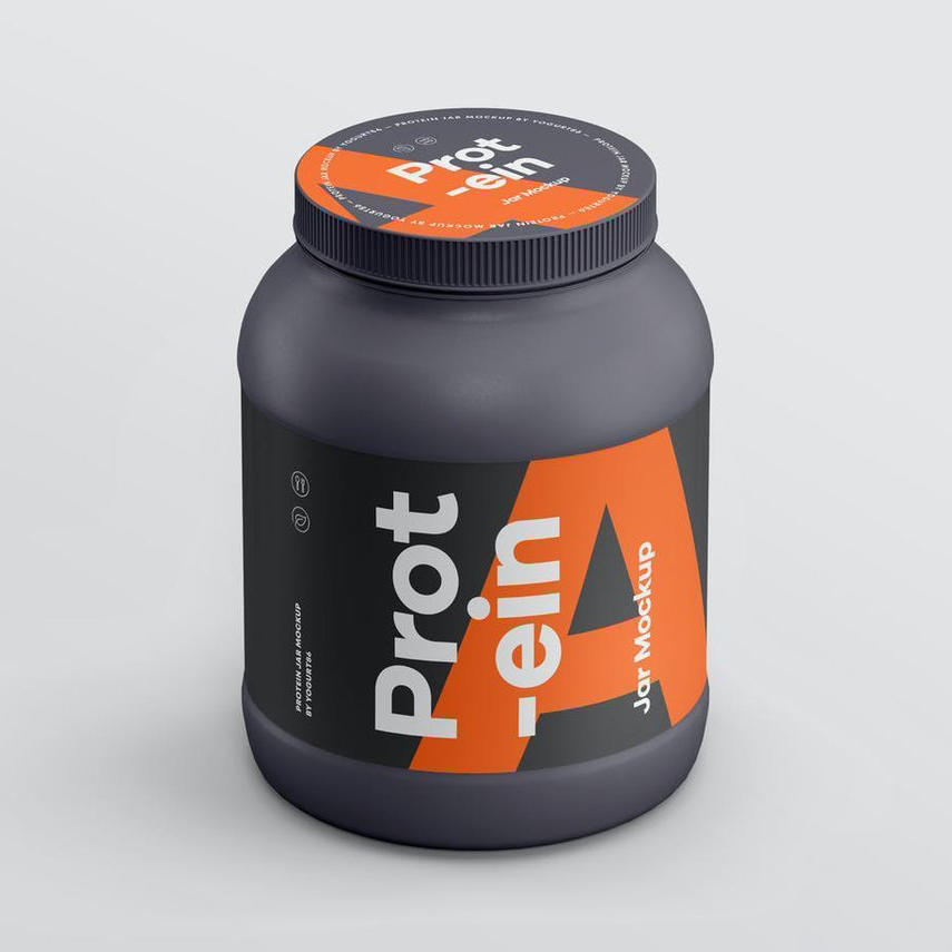 食品包装罐标签样机