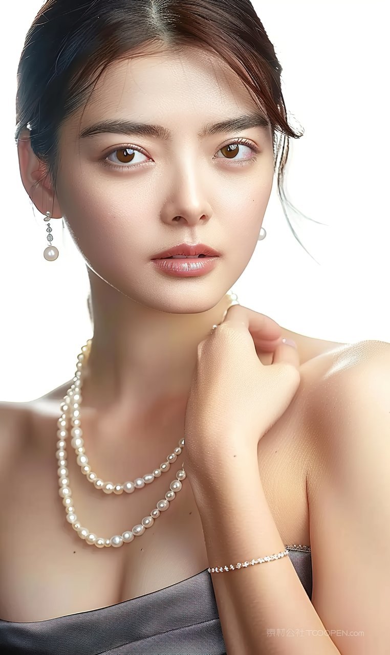 美容彩妆美女魅力清纯时尚优美