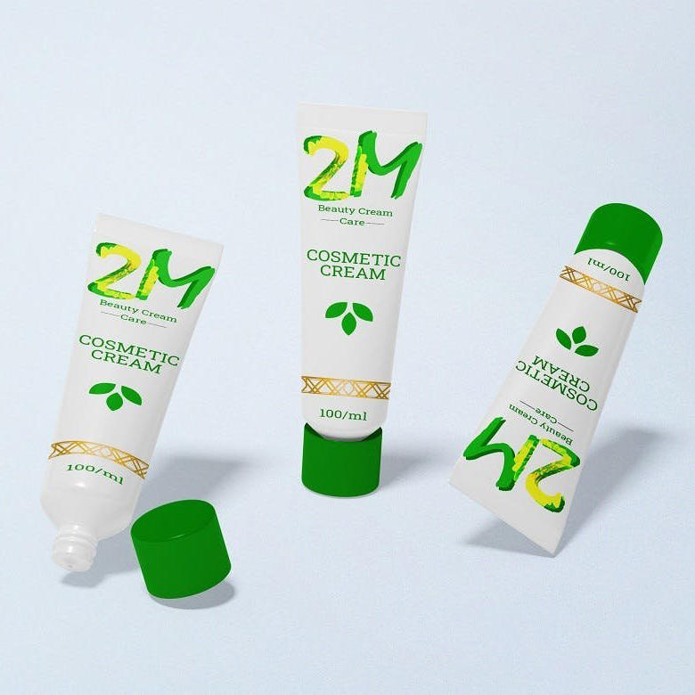 化妆品按压软管样机