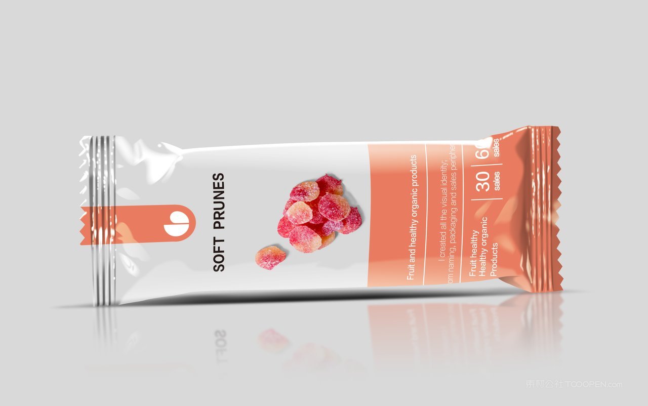 食品塑料包装样机素材