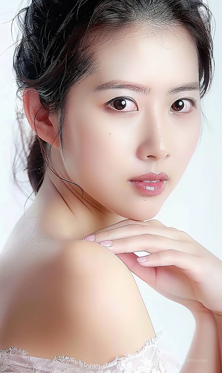 清纯美容彩妆优美美女时尚魅力