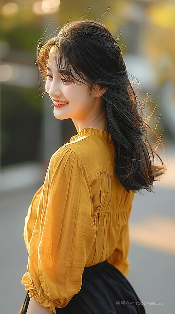 甜美清纯模特年轻美女女性写真少女