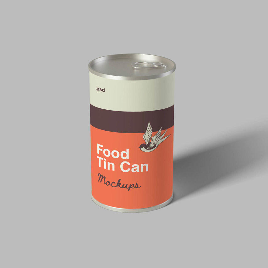 圆柱形罐头样机