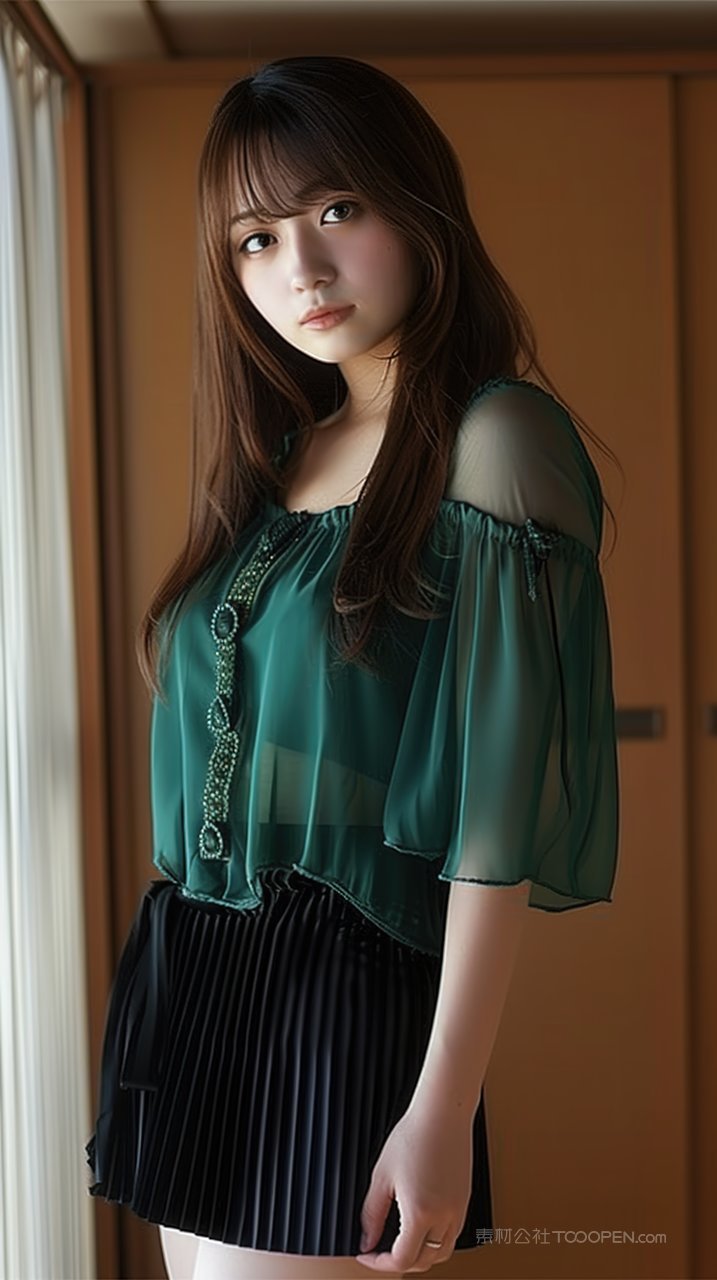 少女清纯模特年轻甜美美女写真